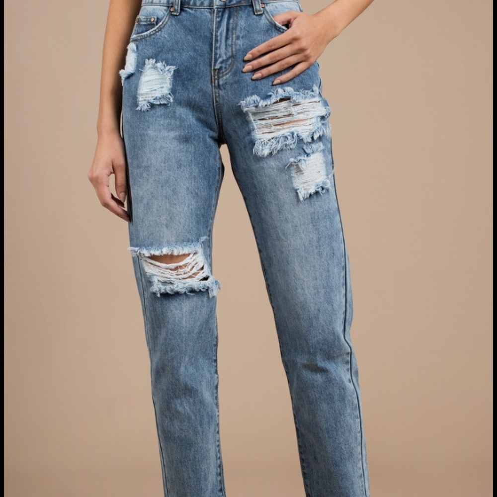 Century High Rise Girlfriend Jeans
